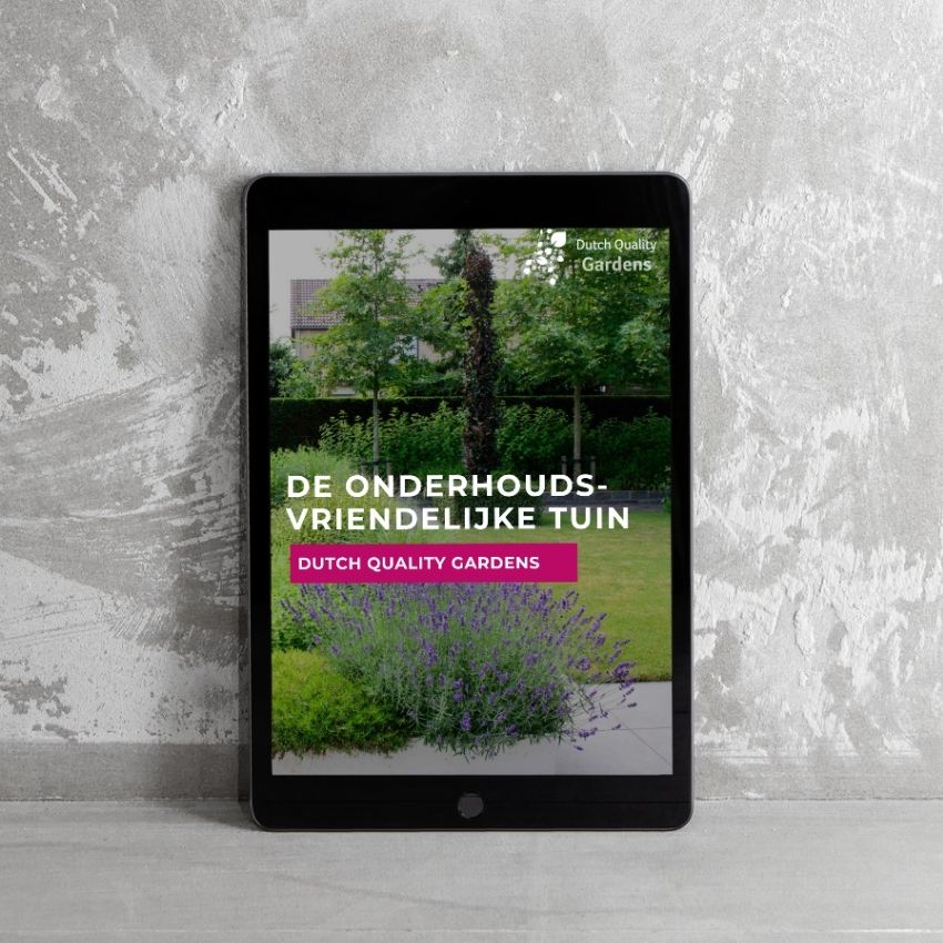 inspiratieboek onderhoudsvriendelijke tuin dutch quality gardens